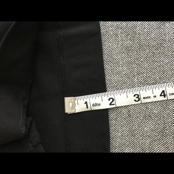 theory stretch wool tall  pants black 8 - Picture 8 of 8